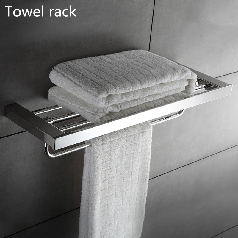 Набор аксессуаров для ванной из нержавеющей стали 304 хромированный держатель