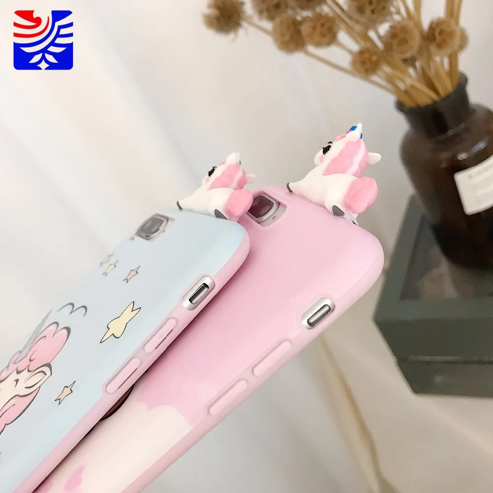 Модный милый чехол с единорогом мечты чистой любви для IPhone 6 6s 7 8 Plus Iphone X Max Phone