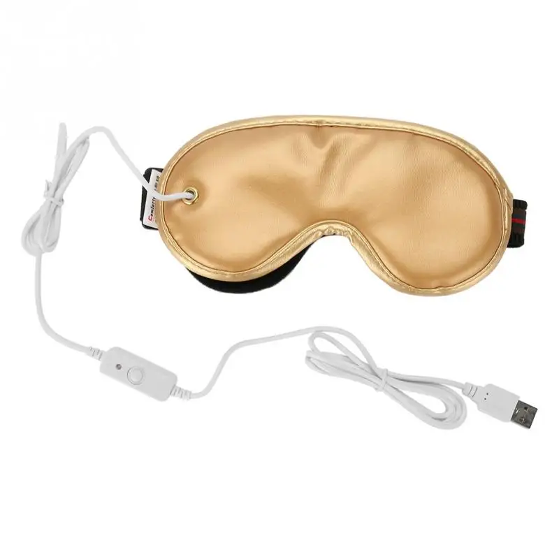 Electric Eye Massager Far Infrared Ray Magnetic Therapy Heating Herbal Aromas Relieving Dark Circle Home Travel Sleep Mask | Красота и