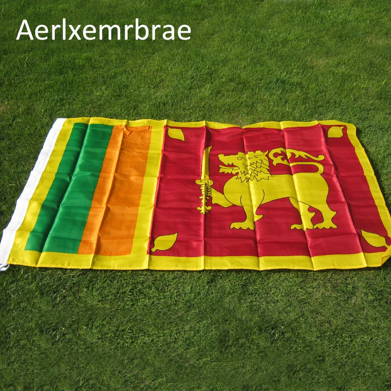 Бесплатная доставка флаг aerlxemrbrae флаги и баннеры из Шри Ланки 3*5 футов украшение