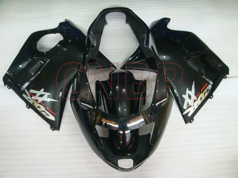 Наборы обтекателей CBR1100 XX 1996 2005 Черный Abs обтекатель для Honda Cbr1100XX 2001 BLACKBIRD 1998 без