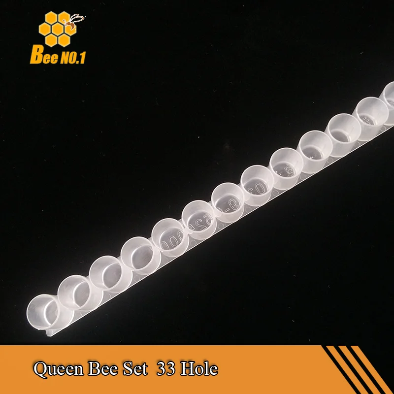 BEE.NO.1 5Pcs Beekeeping Single Row Artificial Hive Beehive 63 Holes Tools Bee Queen Set Equipment | Дом и сад