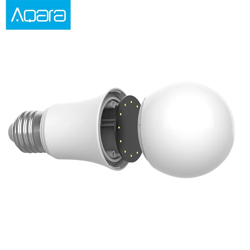 Оригинальная лампа xiaomi mijia aqara версия zigbee работает с приложением mi home и умная