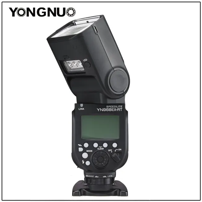 Беспроводная светодиодсветильник вспышка YONGNUO YN968EX RT TTL Speedlite Master HSS для Canon 700D 1100D