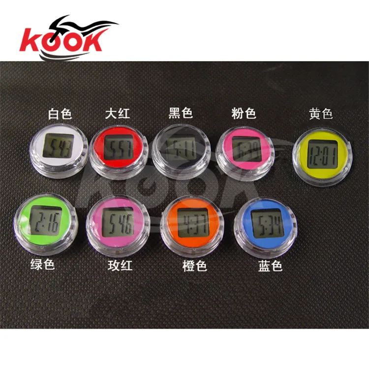 Разноцветные часы подсказки водонепроницаемые с кодом удобные круглые цифровые