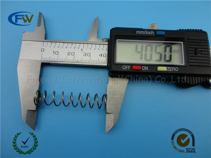 Производство на заказ длинная компрессионная пружина с тяжелым нагрузкой