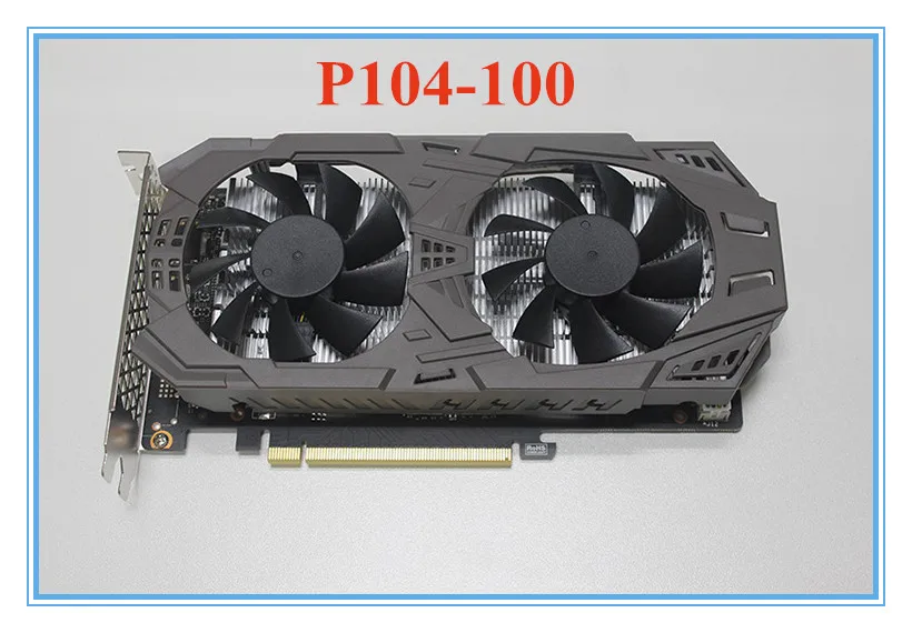 Шахтер горнодобывающей p104-100 4 г видео карты 56bit 10010 мГц 38mh/S 320 ГБ/сек. gddr5x PCI-E3.0 x16 HDMI +
