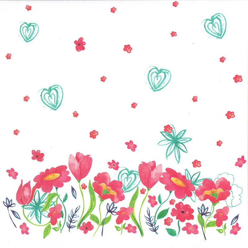 Набор для скрапбукинга сделай сам коллекция бумаги с рисунком цветов 6 дюймов 16