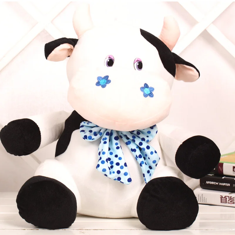 

2016 New Environmental Protection Plush Baby Appease Toy Cow Export Wholesales Manufacturers Qulity Free shipping