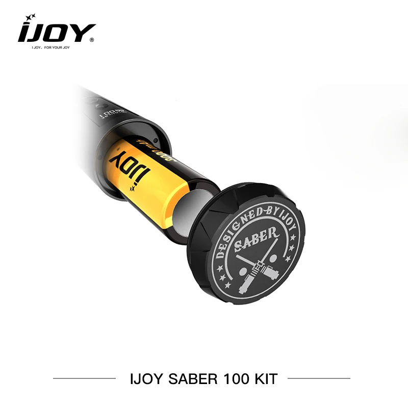 IJOY Saber 100 Вт комплект 20700 батарея Vape ручка с бриллиантом Sub Ом Танк испаритель OLED