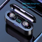 HATOSTEPED Bluetooth наушники 5,0 TWS мини беспроводная гарнитура дисплей питания наушники с зарядным боксом спортивные наушники для игр