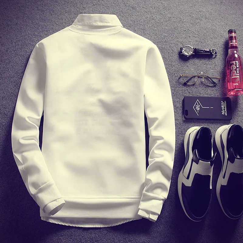 Men Sweatshirts 2022 New Spring And Autumn Three-Dimensional Pattern Male Pullover Trendy Thin Korean Style Teenager Boys H02