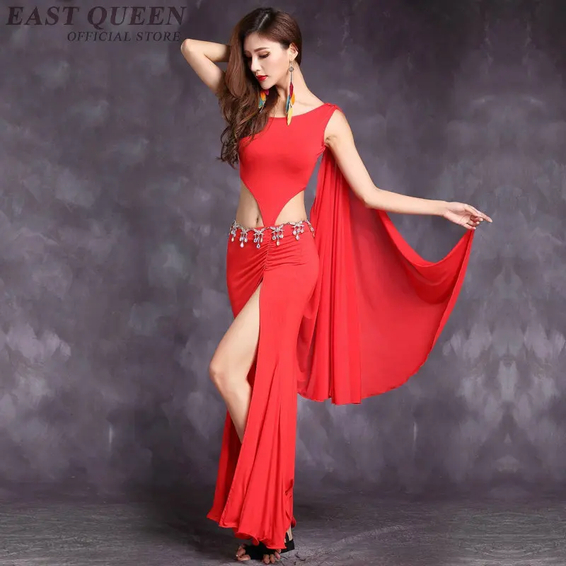 Женское платье с коротким рукавом для танца живота | Тематическая одежда и