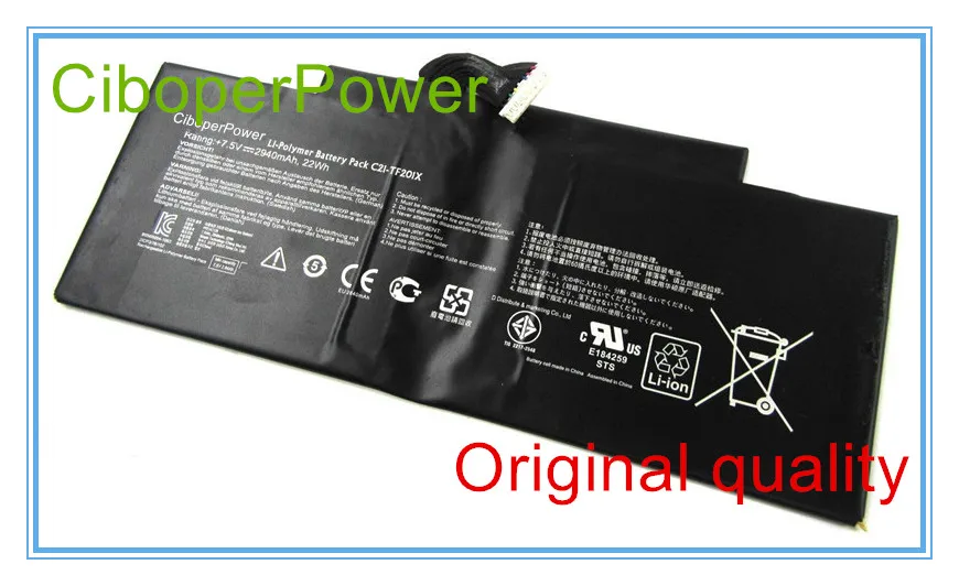 Substituição da Bateria Original para Tf201 Testado F201-1b002a Tf201-1b04 Tf300t C21-tf201x Tf300 Tf2ptc3