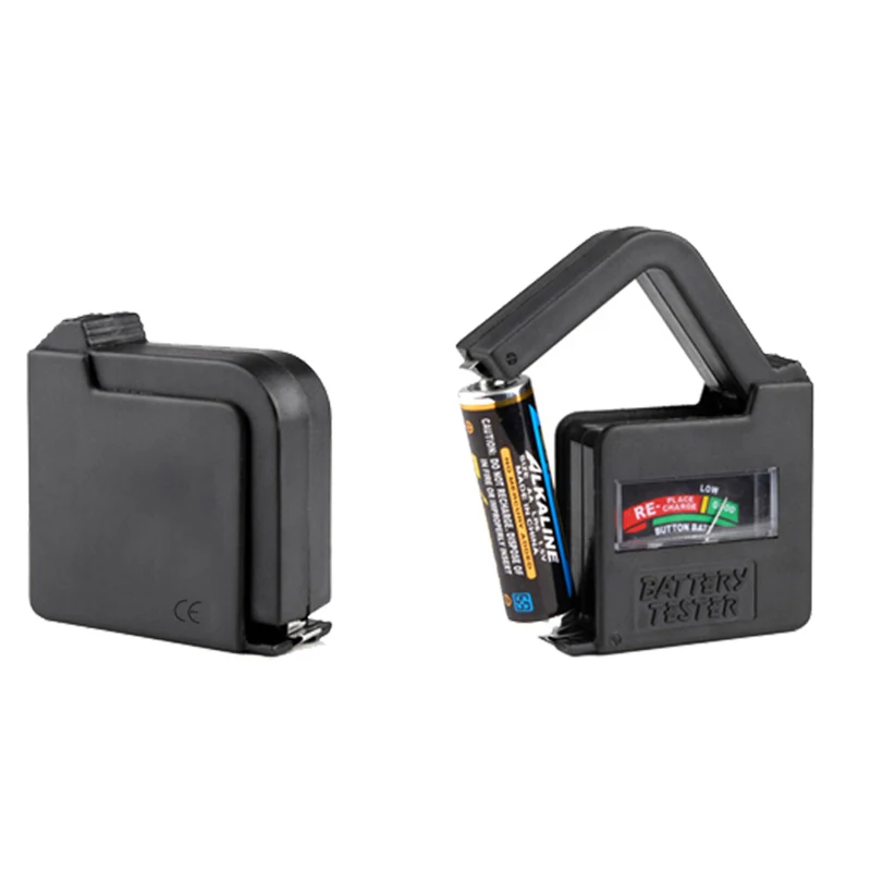 Цифровой батарея тестер проверки Универсальный вольт тестеры точные батареи AA AAA