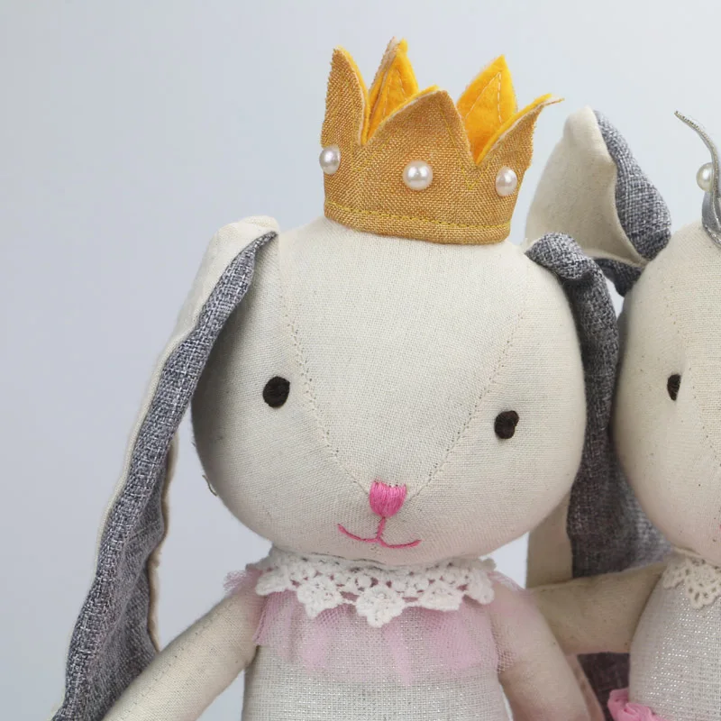 rabbit 55 см Кролик куклы чучело плюшевый балетный кролик kawaii принцесса кукла девочки подарок на день рождения Пасхальный кролик кукла мышка - Цвет: rabbit