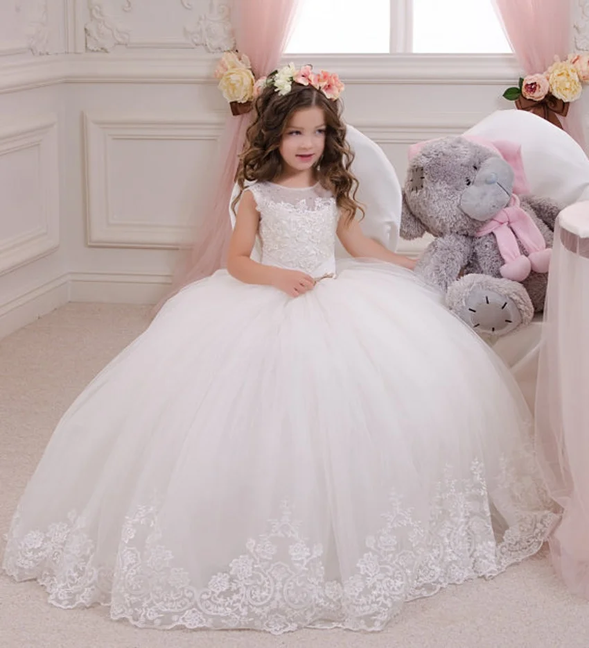 Лидер продаж бальное платье платья для святой причастия изготовленные на заказ