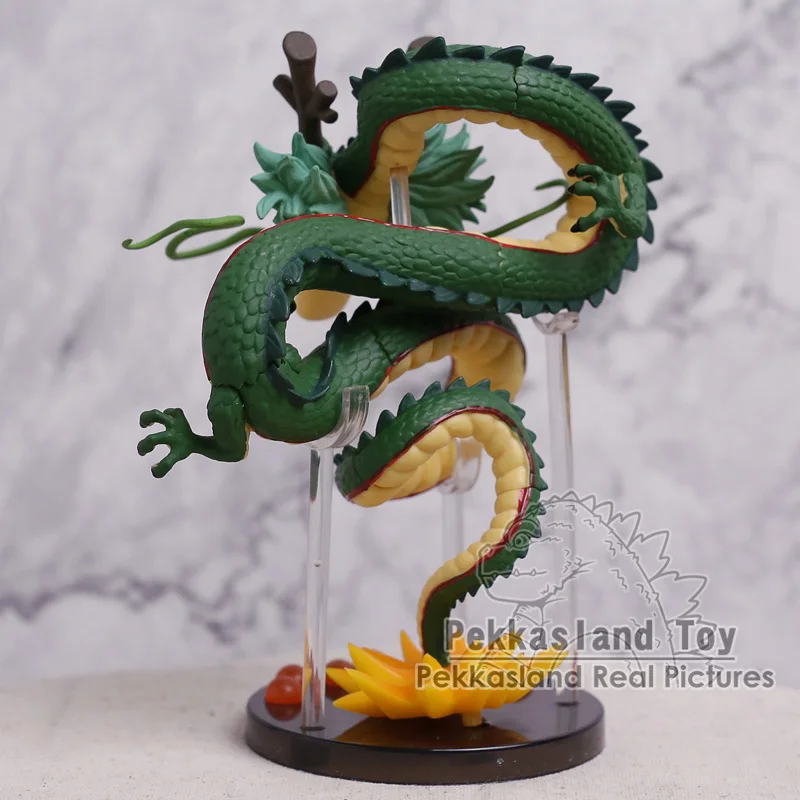 Dragon Ball Z Дракон шернон+ горная подставка+ 7 хрустальных шариков ПВХ Фигурки Коллекционная модель игрушки