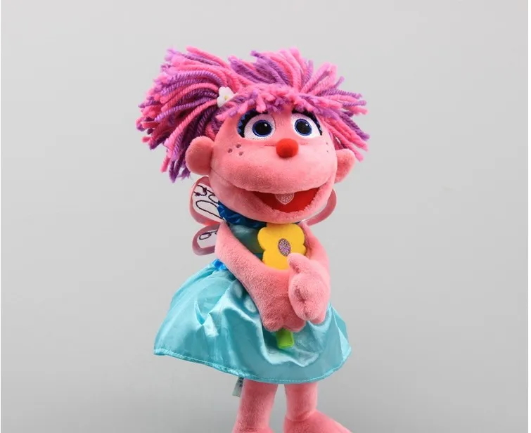 Бесплатная доставка новое поступление 30 см Улица Сезам милая Abby Cadabby фея AngelDoll