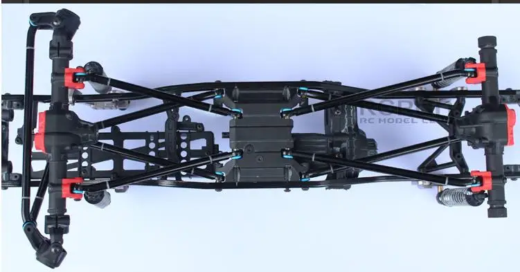 1/10 Масштаб RC Rock Cralwer SCX10 шасси Cherokee шатун рулевая Тяговая тяга колесная база 313 мм