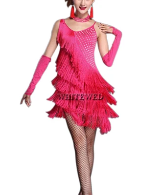 1920 1920's 20 s Flapper период тематические Платья для вечеринок костюм для женщин 20 s тематический период свадебные душевые костюмы наряд для взрослых - Цвет: Розовый