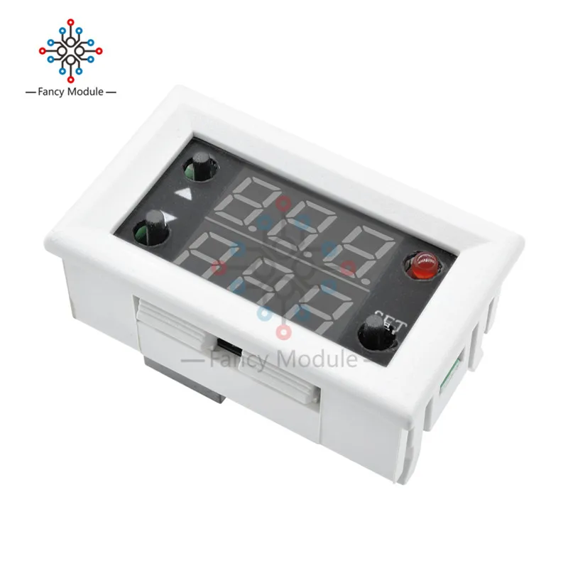 Цифровой светодиодный релейный модуль с двойным дисплеем 12 В 20 А|timer relay|timer relay