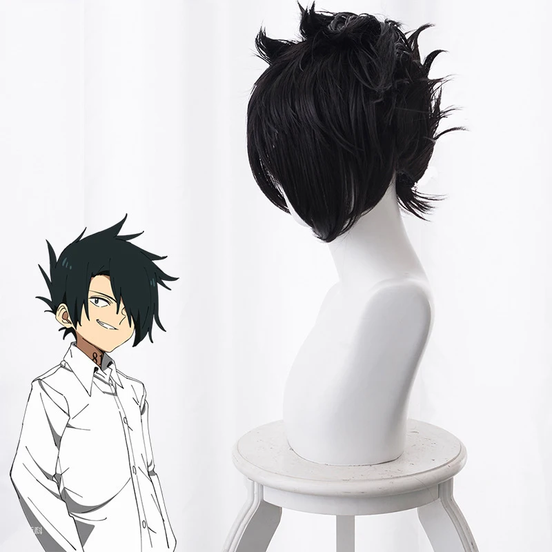 The Promised Neverland Wig Ray Cosplay For Men Halloween Carnival Party | Тематическая одежда и униформа