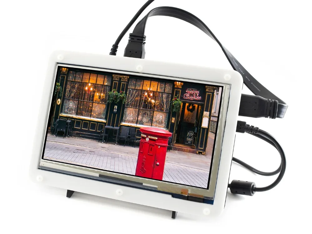 Waveshare аксессуары упаковка Тип F для Raspberry Pi включая 7 &quotHDMI LCD type C биколор чехол 16 Гб