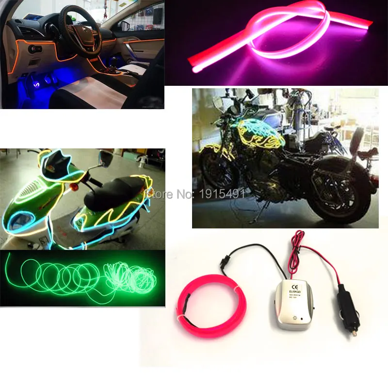 Новый DC 12V активный инвертор со звуком + 2 метра модный новый свет 10 видов цветов