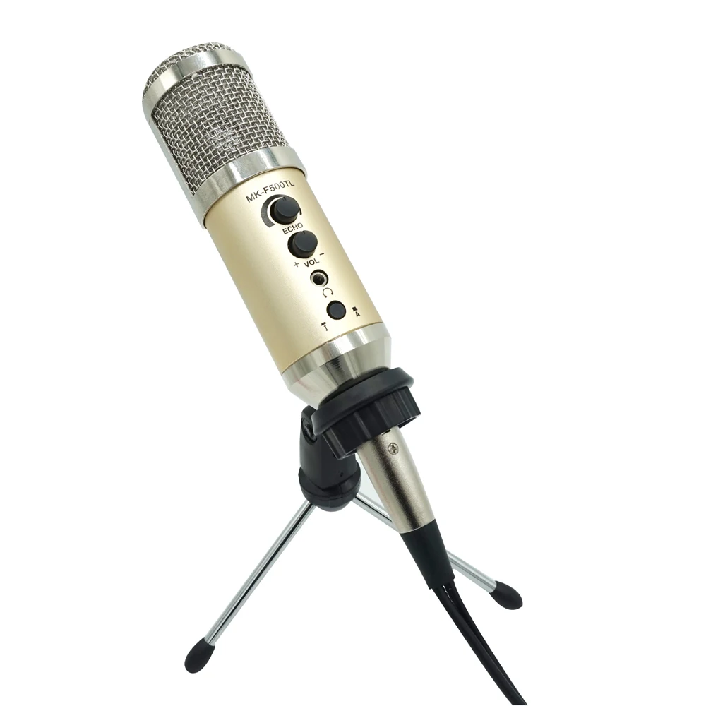 TGETH MK-F400TL/MK-F500TL Студийный микрофон USB конденсаторный звук Запись добавить стенд бесплатно драйвер для мобильного телефона компьютера