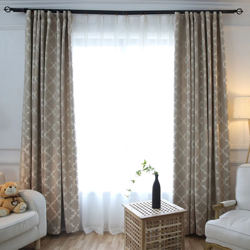 Розовые серые кофейные затемняющие современные шторы для спальни гостиной кухни