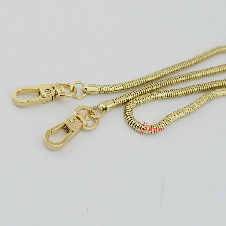 120 см Высокое качество металлическая цепочка для сумки на ремне ремешок Для