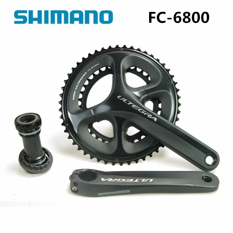 Shimano FC 6800 ULTEGRA 11 S 22 Crankset 53 39 T 50 34 170 мм 172 5 Велосипедные компоненты дорожное