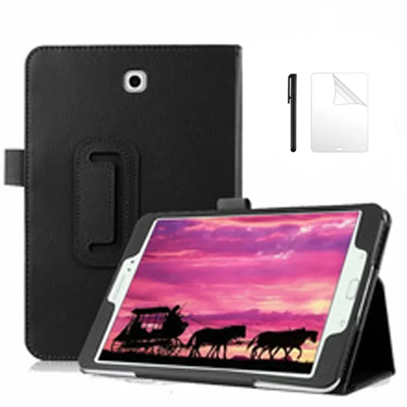 

Litchi style PU Leather Case for Samsung Galaxy Tab S2 9.7 SM-T810 T813 T815 T819 cover for Samsung Tab S2 9.7 case +film+pen