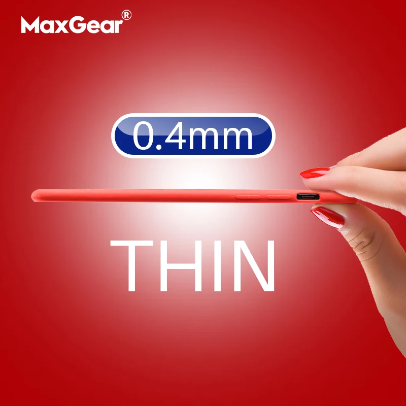 MaxGear ультра тонкий матовый Жесткий Чехол для iPhone 5 5S SE 6 6S 7 8 Plus ультра тонкий PP прозрачный задний Чехол для iPhone X XS Max XR