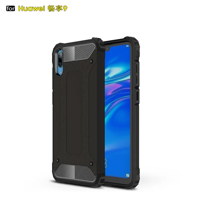 Huawei Y7 Prime 2019 чехол Funda новый роскошный противоударный бампер защиты для huawei Y 7