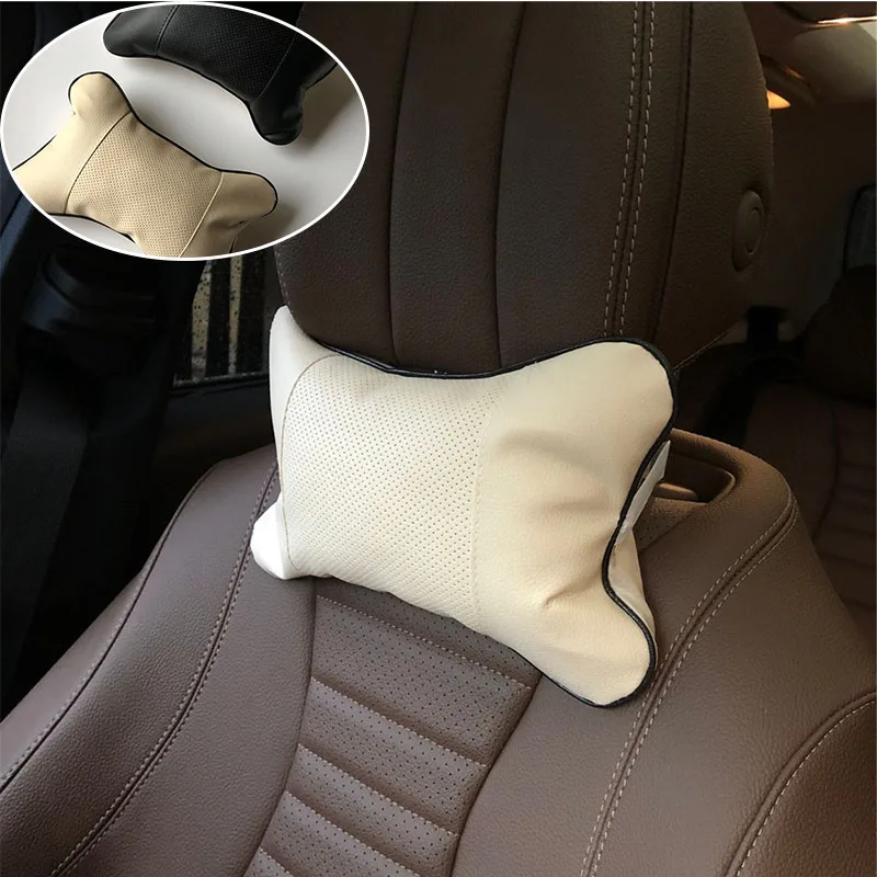 

2pcs Car neck pillows headrest case for Cadillac CTS XTS SRX ATS CT6 ESCALADE