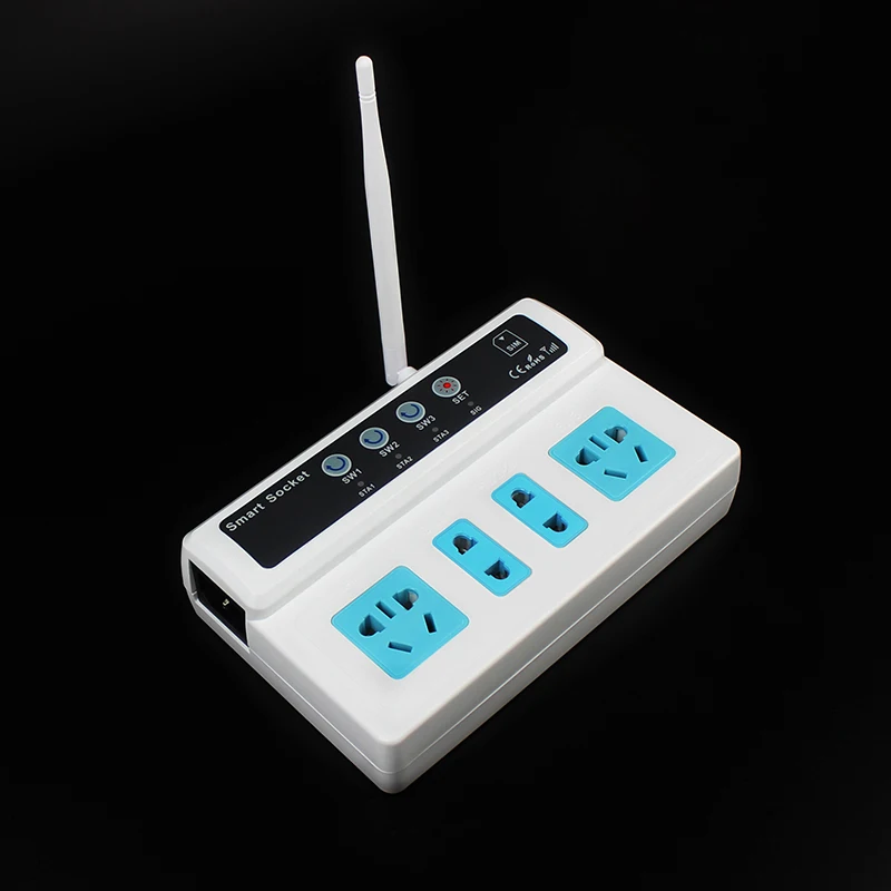 5 шт. мобильный телефон GSM RC дистанционное управление умная розетка выключатель