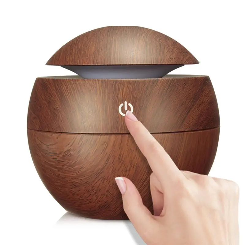 USB Aroma Humidifier ESSential Oil Diffuser Ultrasonic Cool Mist Air Purifier 7 Color Change LED Night light for Of | Бытовая техника