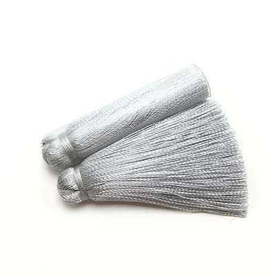 L15302 GUFEATHER L153, 4 см, шелковые кисточки, ювелирные аксессуары, ручная работа, ювелирные изделия, Подвески, diy серьги, изготовление ювелирных изделий, кисточки - Цвет: L15302