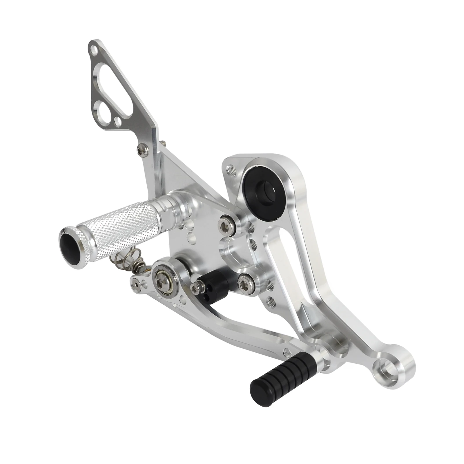 CNC Регулируемые подножки Rearset подножки задние наборы с переключателем тормозной светильник для Ducati Monster 696 796 1100 S EVO 2008-2013