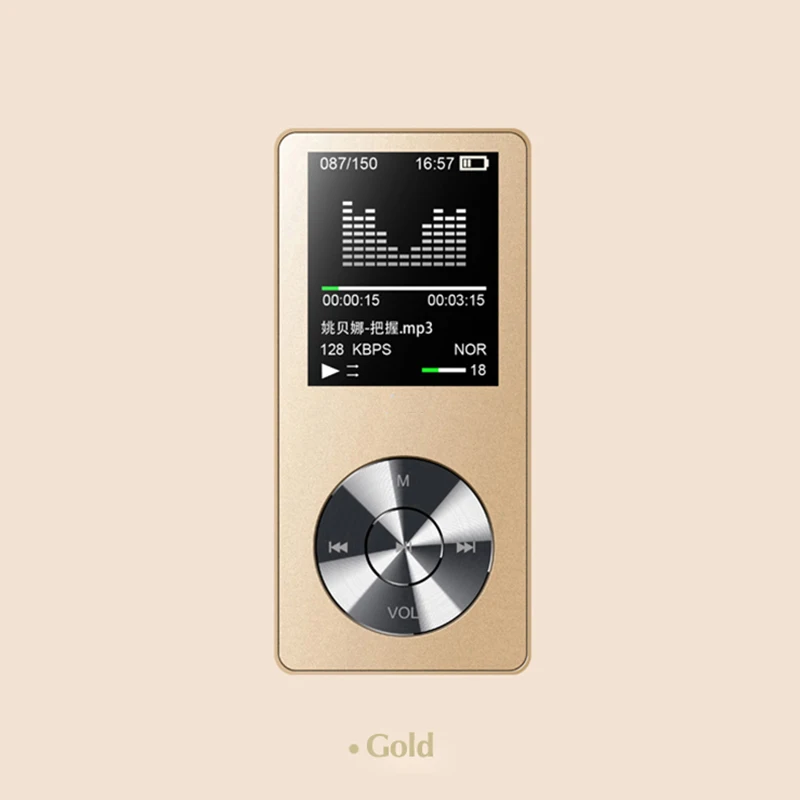 DOITOP встроенный громкий Динамик hi-fi звук мини Автомобильный MP3-плеер 8 Гб Цвет Экран Поддержка TF картой FM радио Запись чтения электронных книг A35