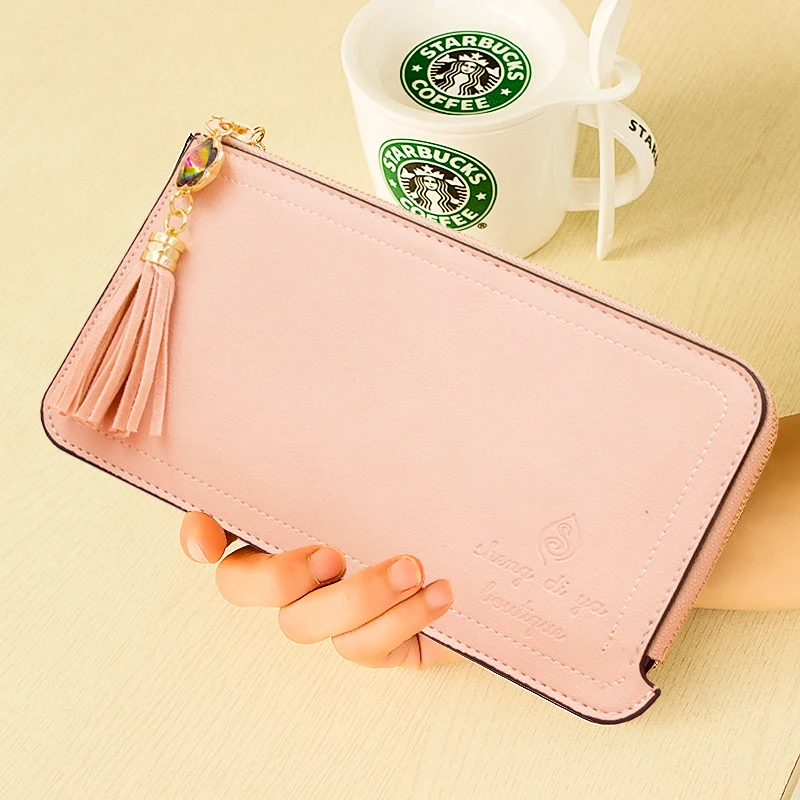 2015 новый дамы кошелек женского молнии бумажник тонкие женские модели на