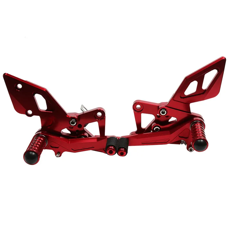 CARPRIE педали для ног 2 шт. CNC Алюминиевые Регулируемые задние наездники Rearset