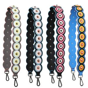 Модные цветные сумки с заклепками ремни женские сумки ремешок на плечо аксессуар-ремешок сумки запчасти из натуральной кожи ремни для сумок