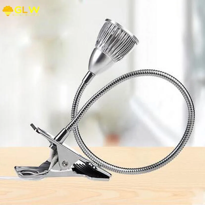 Настольный светильник Студенческая лампа гибкий светодиодный 3 Вт 4 5 9 lamparas de lectura