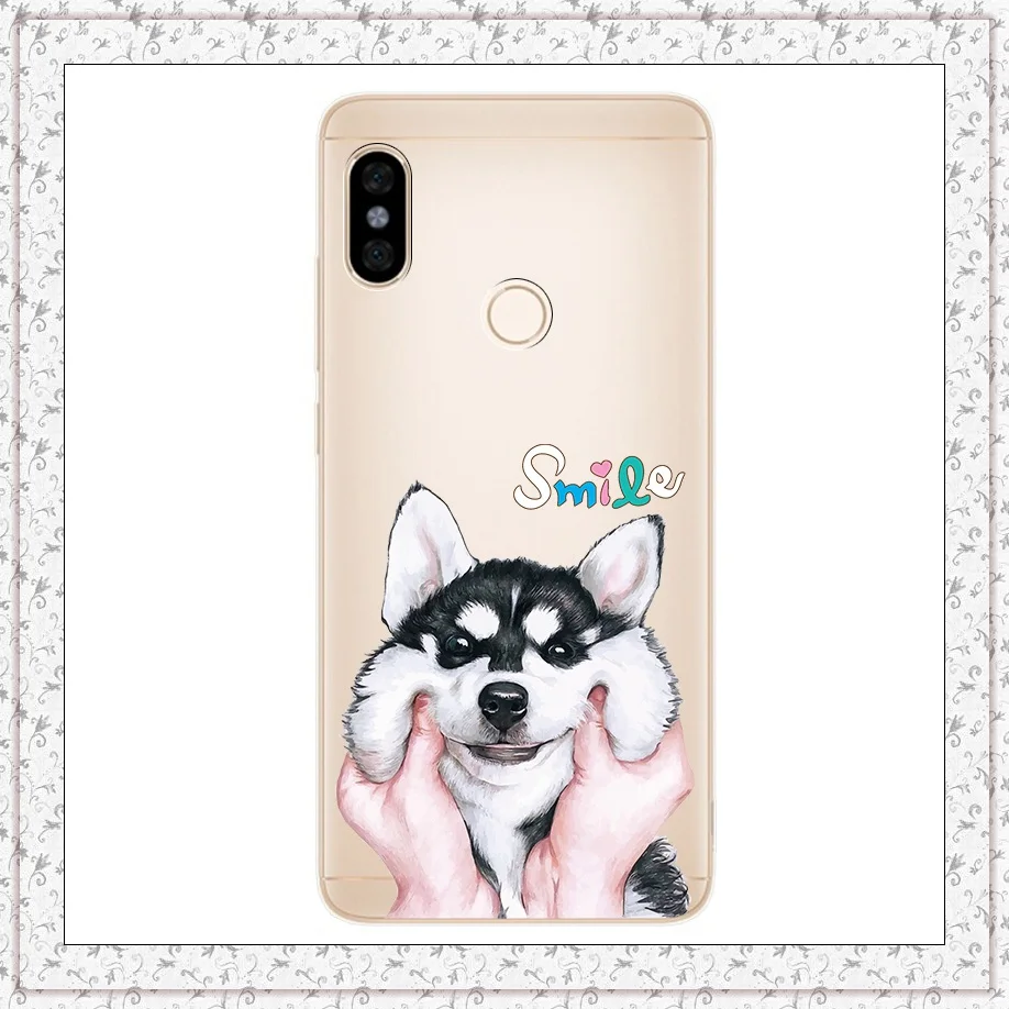 smile husky Силиконовый чехол для Xiaomi Redmi Note 5, чехол 5,99 дюйма, классный чехол с изображением животных для Xiomi Redmi Note 5 pro, чехол для телефона Note5, чехол s - Цвет: smile husky