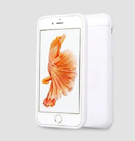 White Высокое качество 4000 мАч чехол для внешнего зарядного устройства для iPhone5 5S чехол для резервного зарядного устройства для iPhone SE - Цвет: White