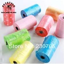 1000 шт. = 50 Rolls разложению собака отходов Pooper Scoopers Сумки на борту