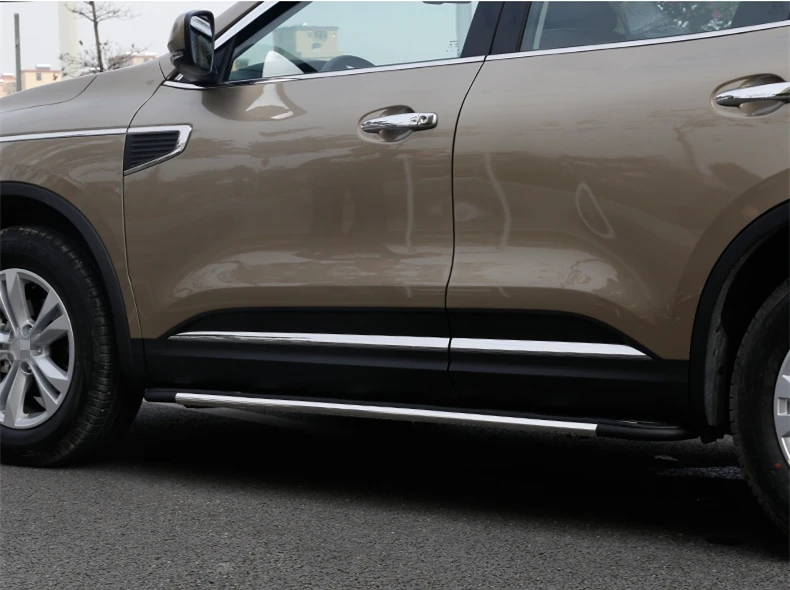Для Renault Koleos 2017 2018 Стайлинг автомобиля боковая педаль вверх и вниз приветственная